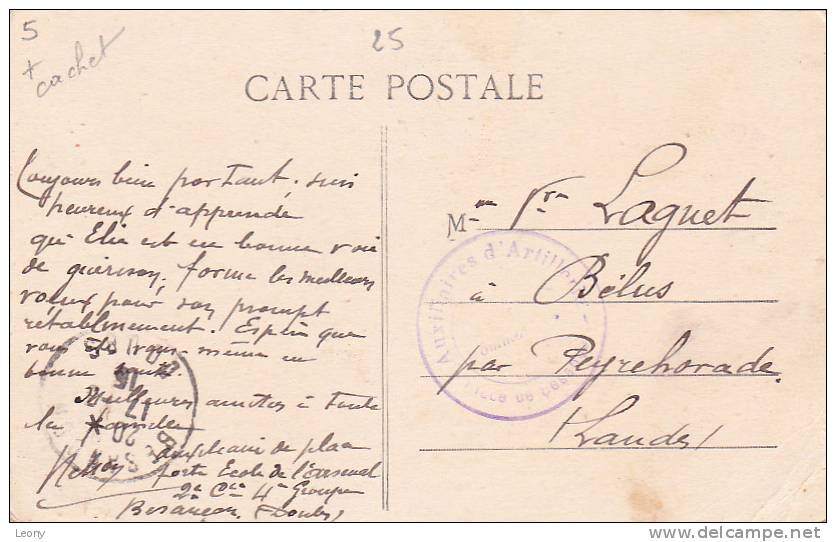 LOT De 10 CPA/CPSM 9X14 Du DOUBS (25) - VALDAHON - HOPITAUX NEUFS - PONTARLIER - BESANCON - 5 - 99 Cartes