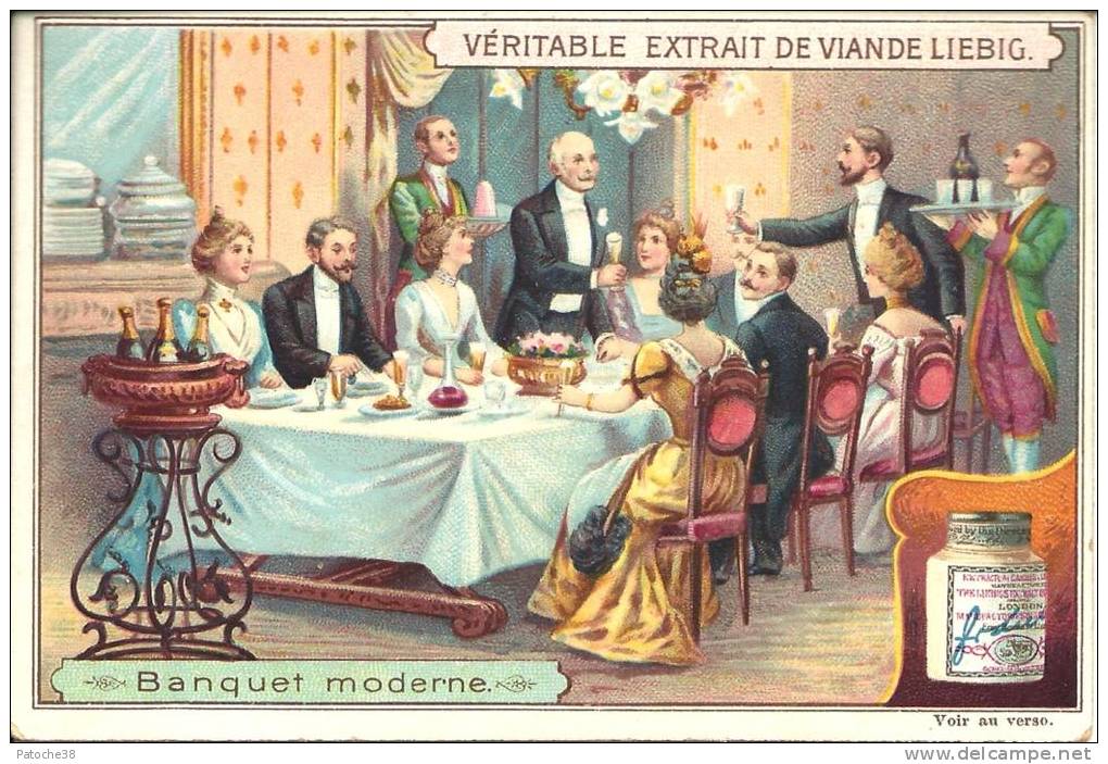 Image Publicitaire - LIEBIG - Banquet Moderne - Liebig