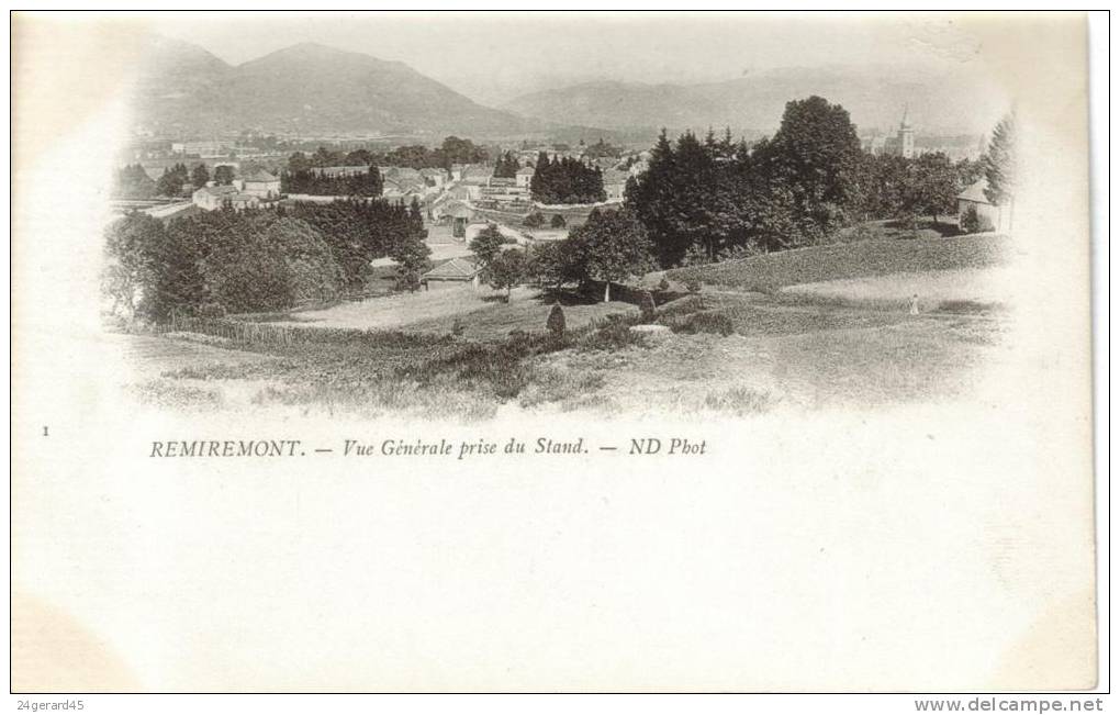 CPA PIONNIERE REMIREMONT (Vosges) - Vue Générale Prise Du Stand - Remiremont