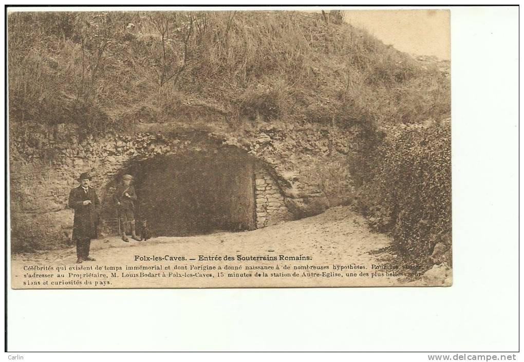 Folx Les Caves Entréé Des Souterrains Romains - Orp-Jauche