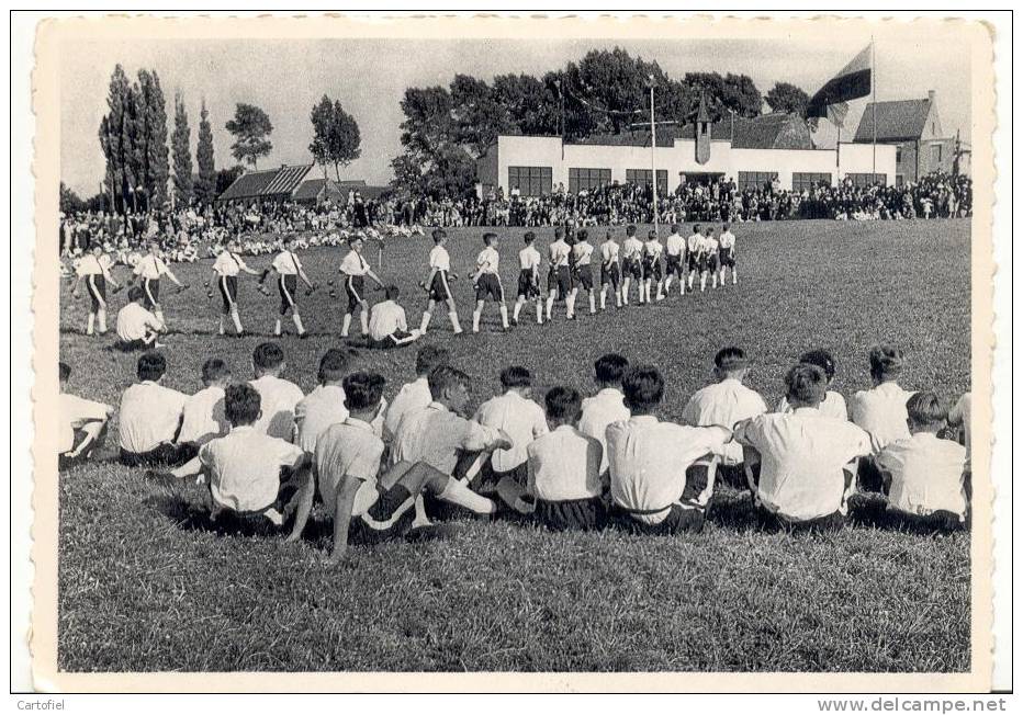 OUDENAARDE-O.-L.-VROUWCOLLEGE-BUITENGOED-ATLETIEK-GEWICHTHEFFEN-HALTHEROPHILE-NIET VERZONDEN-UITG. THILL - Oudenaarde