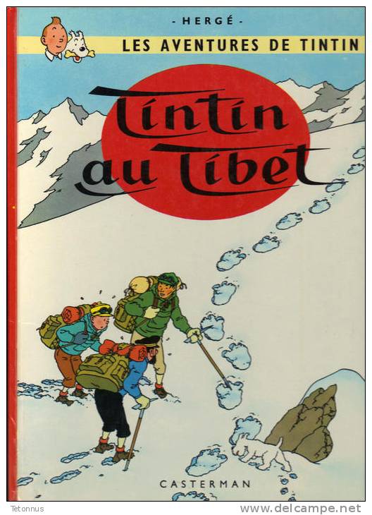 TINTIN AU TIBET B39 - Tintin