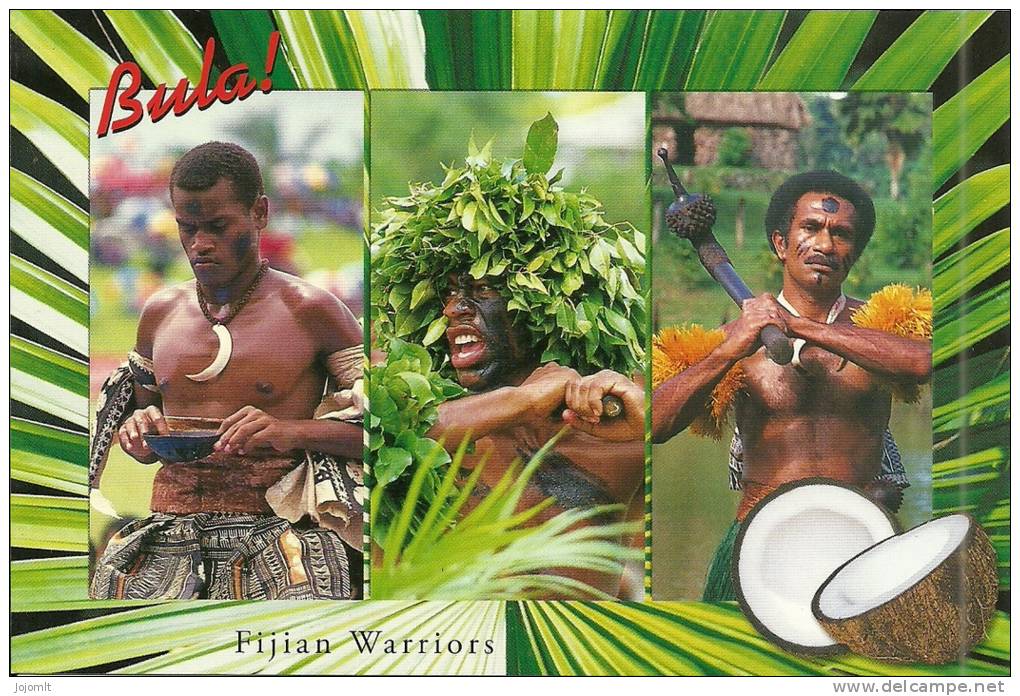 Fiji Islands - Fidji - CPM Neuve - Unused Postcard - FIJI WARRIORS - Fidji