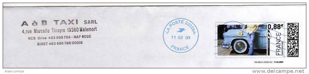 Timbre Personnalisé Affranchi Par Montimbrenligne  Théme: Voiture Ancienne Années 60 - 2010-... Illustrated Franking Labels