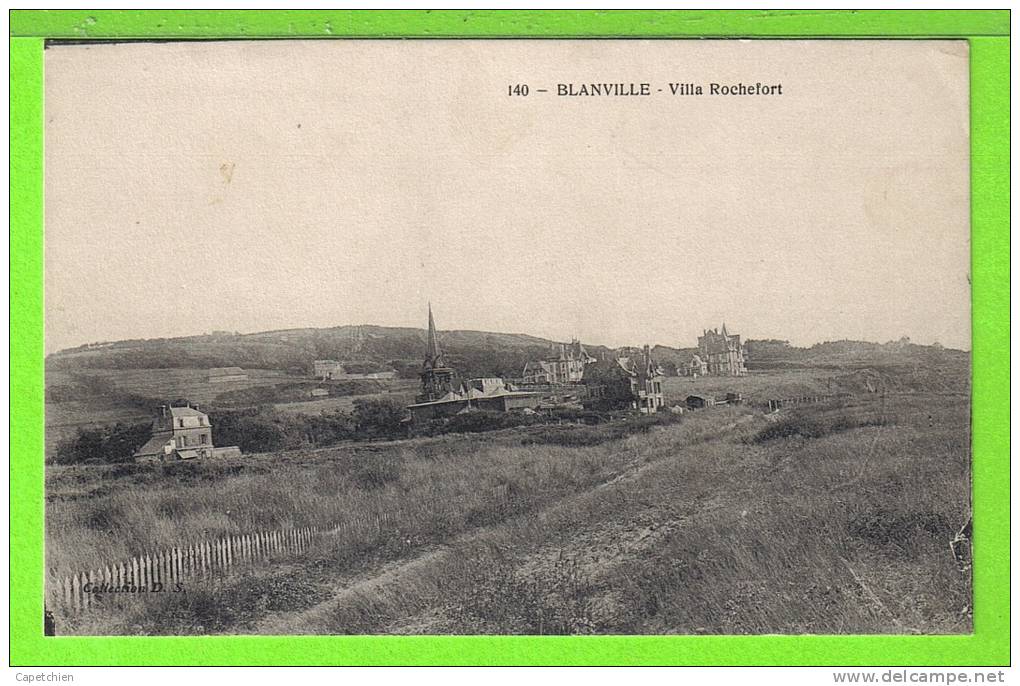 BLANVILLE / VILLA ROCHEFORT  / Carte Vierge - Verneuil-sur-Avre