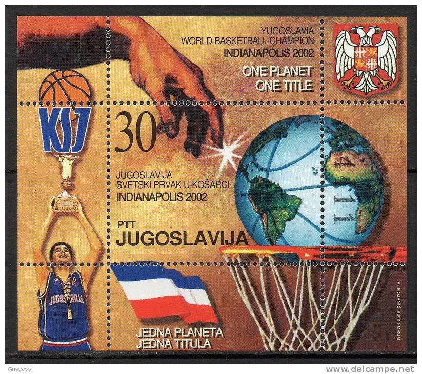 Yougoslavie - Bloc Feuillet - 2002 - Yvert N° BF 55 ** - Blocks & Sheetlets