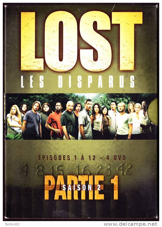 LOST - Les Disparus - Saison 2 ( Partie 1 ) -  ( 4 DVD - Vol. 1, 2, 3 + 1 DVD Bonus ) . - Action, Aventure