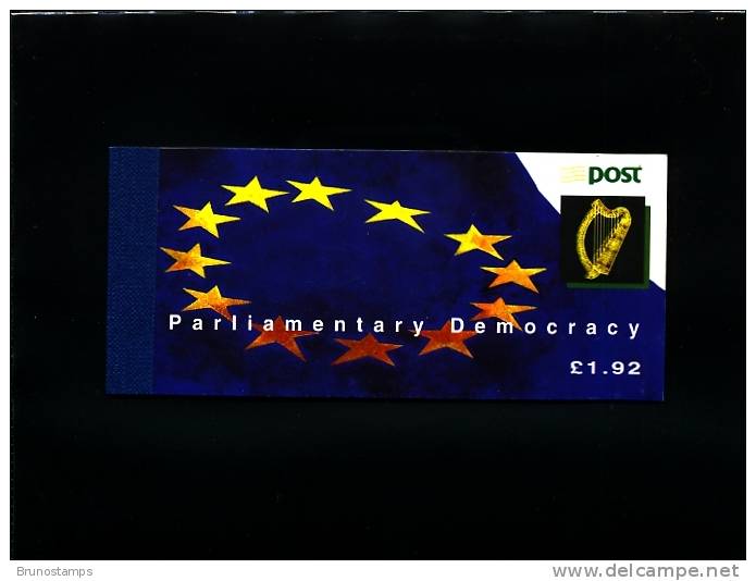 IRELAND/EIRE - 1994  PARLIAMENTARY DEMOCRACY  BOOKLET  MINT NH - Carnets