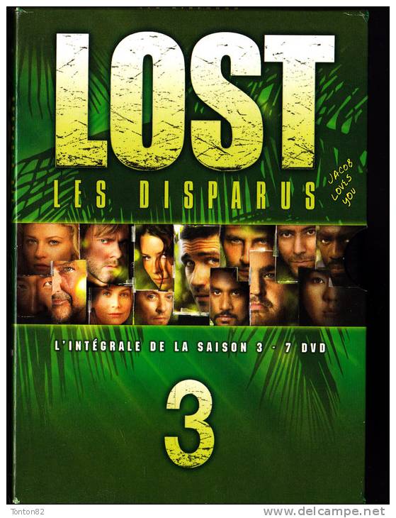 LOST - Les Disparus - Intégrale Saison 3  -  ( 7 DVD - Vol. 1, 2, 3, 4, 5, 6  7 ) . - Action, Aventure