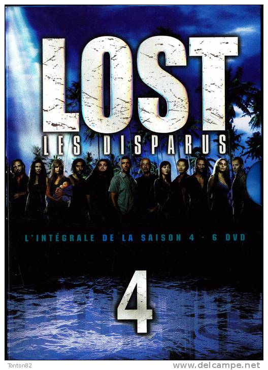 LOST - Les Disparus - Intégrale Saison 4  -  ( 6 DVD - Vol. 1, 2, 3, 4, 5, 6  ) . - Action, Aventure