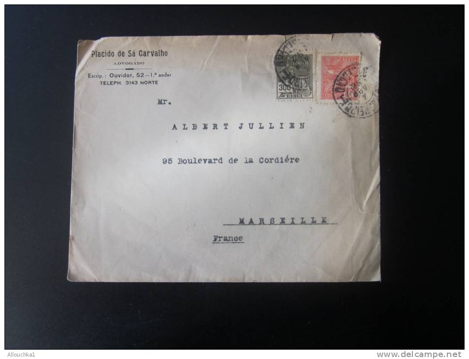 Advocado  NORTE Brazil Brésil Lettre Lettera  1922 - Storia Postale