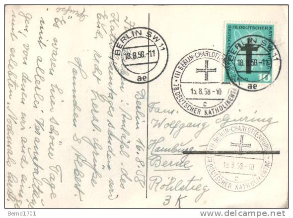 Germany / Berlin - Spezialbeleg / Special Postcard (C478)- - Lettres & Documents