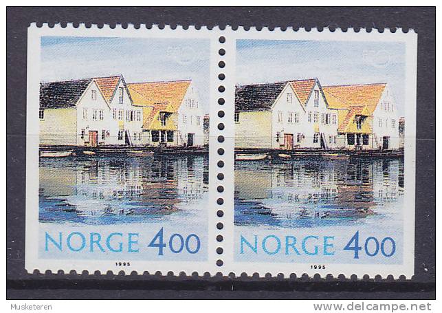 Norway 1995 Mi. 1176 X Dl / Dr (Paare)     4.00 Kr Tourismus Tourism Ansicht Von Skudeneshavn Complete Set MNH** - Neufs