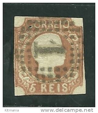 Portugal #10 D.Pedro 5r Used - L1563 - Used Stamps