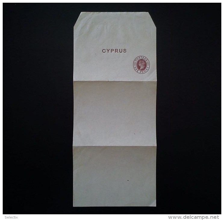 Cyprus 1895 Postal Stationery Correspondence Newspaper Journal Wrapper Cover - Cyprus (...-1960)