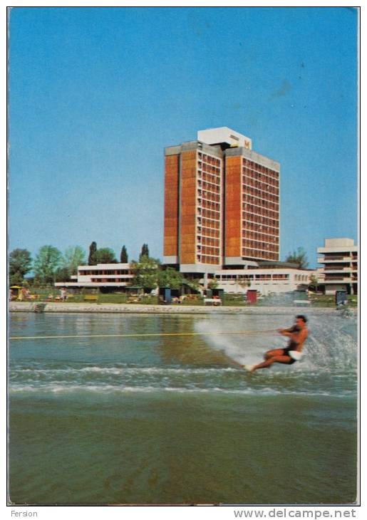 Water-ski - Lake BALATON - 1979 - HUNGARY - Water-skiing