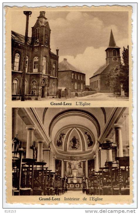 Grand-Leez : L'Eglise - Intérieur De L'Eglise - Gembloux