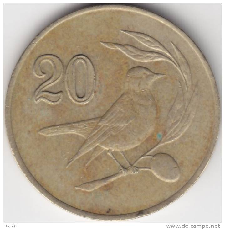 @Y@   Cyprus  20 Cent 1985    (2168) - Chypre