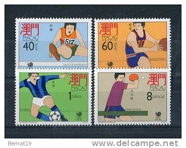 Macau 1988 Yvert 571-74 ** MNH. - Neufs