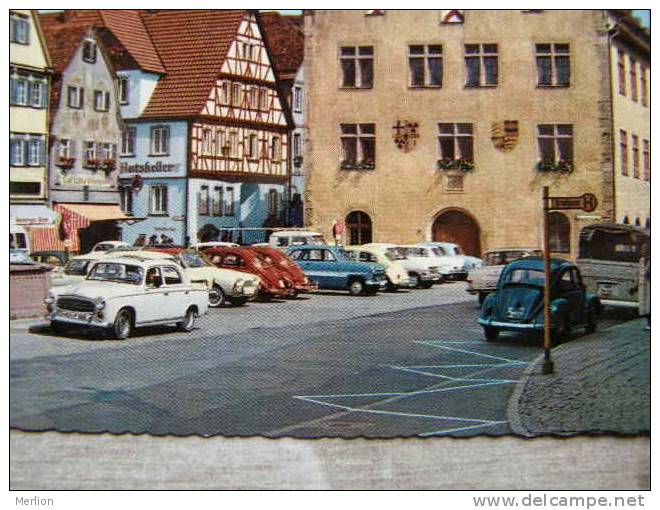 Bad Mergentheim - Ratskeller Oberer Markt  -   Automobile Auto Car   D95275 - Bad Mergentheim