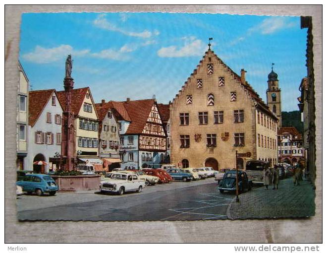 Bad Mergentheim - Ratskeller Oberer Markt  -   Automobile Auto Car   D95275 - Bad Mergentheim