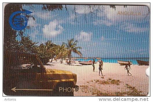 ANGUILLA(GPT) - Meads Bay(old Logo), First Issue EC$20, CN : 1CAGC, Tirage 10000, Used - Anguilla