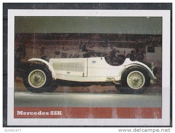 Mercedes SSK Sticker - Size:70x50 Mm. Aprox. - Collection Of Vintage Cars - Otros & Sin Clasificación