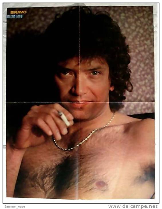 Musik Poster  Barclay James Harvest -  Rückseitig : Martin Shaw  -  Von Bravo Ca. 1982 - Plakate & Poster