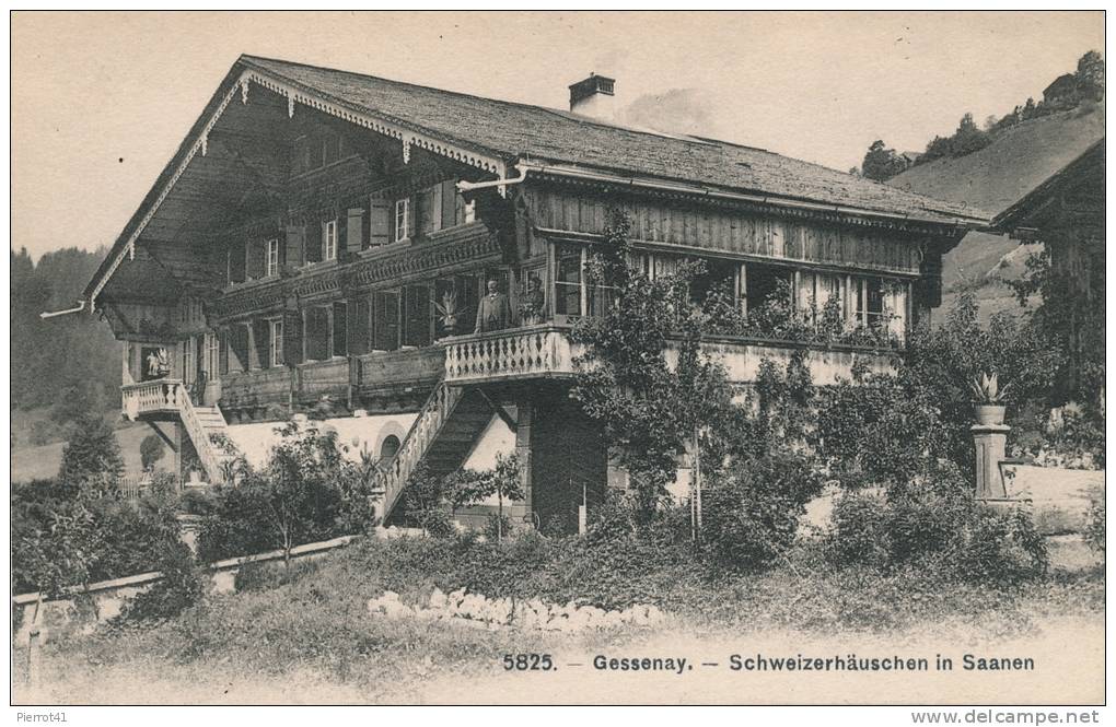 SUISSE -  GESSENAY - Schweizerhäuschen In Saanen - Gessenay