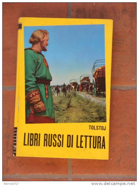 LIBRI RUSSI DI LETTURA - TOLSTOJ - Action Et Aventure