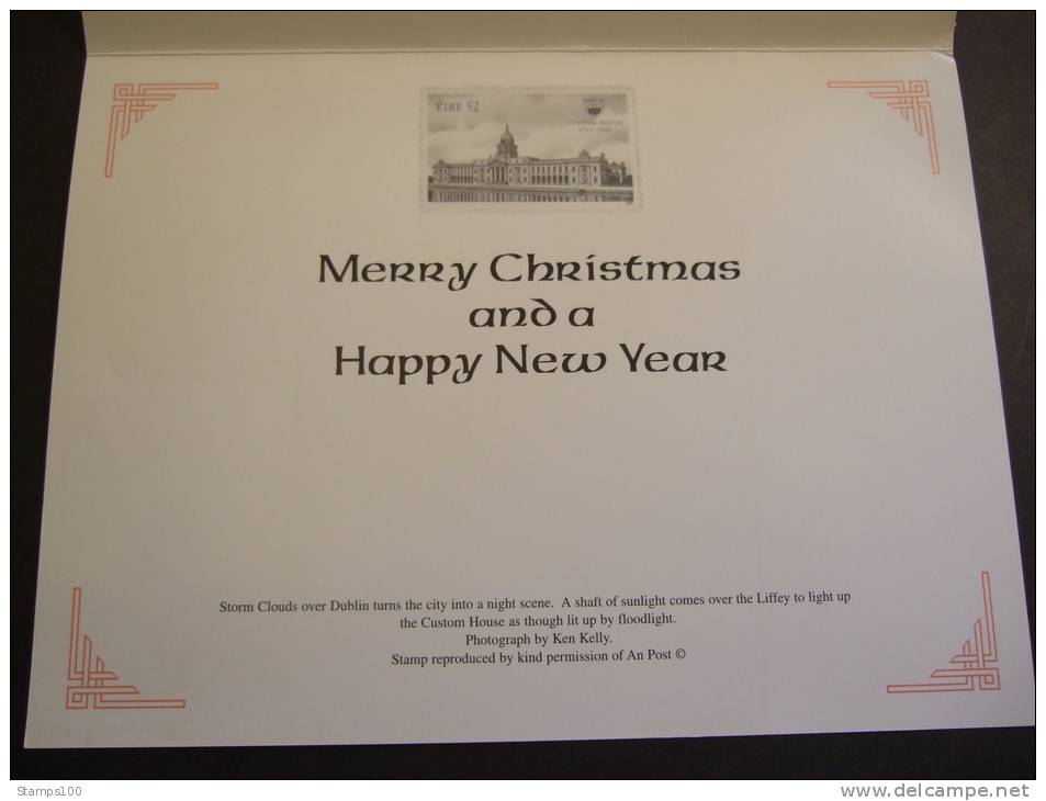 IRELAND 2012    CHRISTMAS GREETING CARD    (1015100-NVT/015) - Maximum Cards