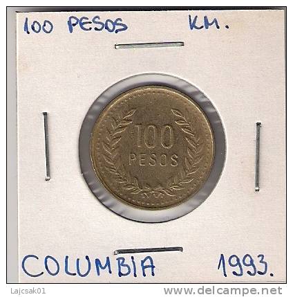 B8 Colombia 100 Pesos 1993. - Kolumbien