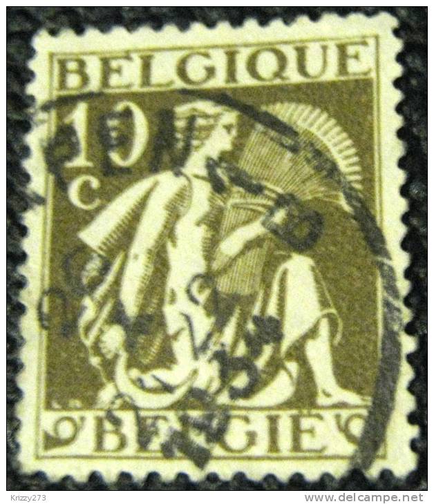 Belgium 1932 Reaper 10c - Used - 1932 Cérès Et Mercure