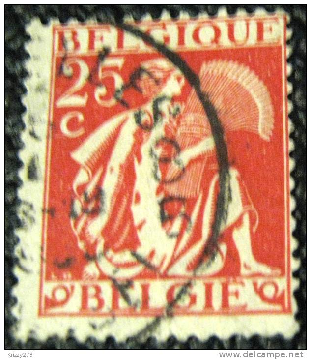 Belgium 1932 Reaper 25c - Used - 1932 Cérès Et Mercure