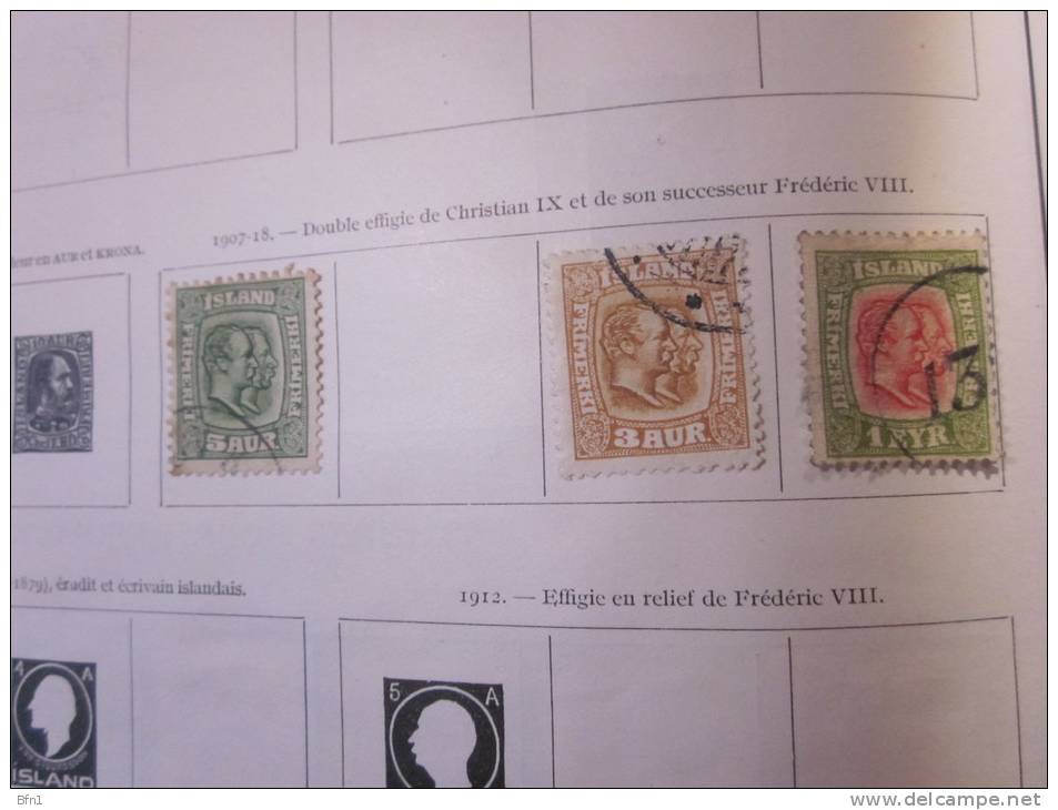 TIMBRES ISLANDE  DEBUT 1900....VOIR PHOTOS - Used Stamps