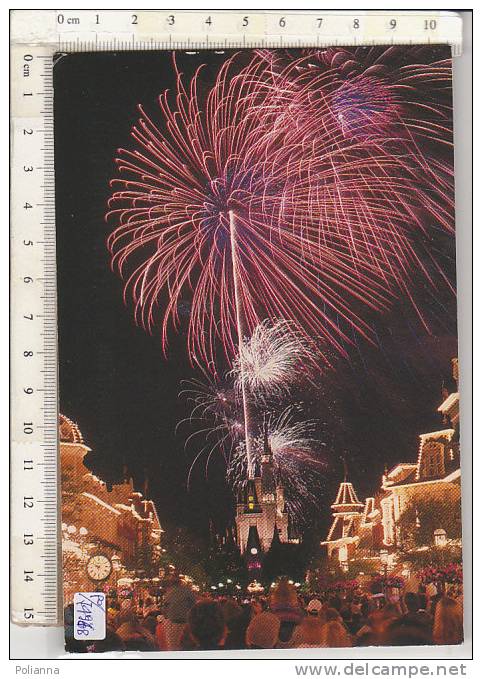 PO7496B# FLORIDA - WALT DISNEY WORLD - PARCO DIVERTIMENTI - FUOCHI D'ARTIFICIO  VG 2000 - Disneyworld