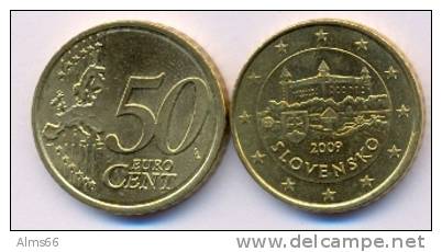 Slovakia 50 Euro Cents 2009 UNC - Slowakei