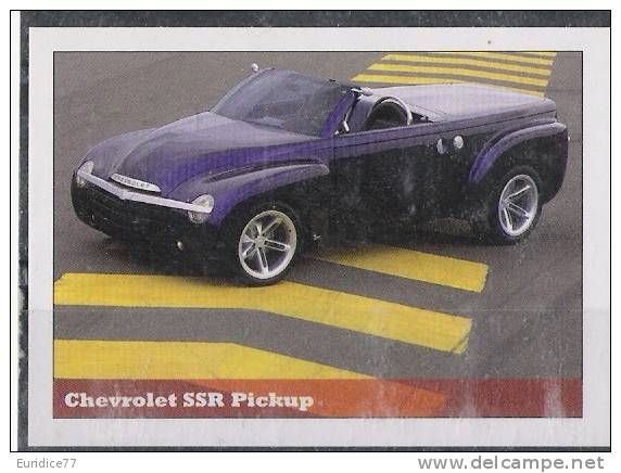 Chevrolet SSR Pickup Sticker - Size:70x50 Mm. Aprox. - Collection Of Vintage Cars - Otros & Sin Clasificación