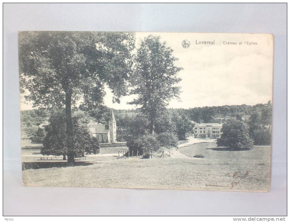 Loverval.  Château Et Eglise - Gerpinnes