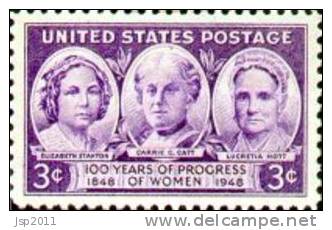 USA 1948 Scott 959, Progress Of Women Issue, MH (*) - Ongebruikt