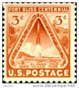 USA 1948 Scott 976, Fort Bliss Centennial Issue, MNH (**) - Unused Stamps