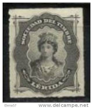 562 -SELLO AÑO 1874 FISCAL SOCIEDAD DEL TIMBRE .SIN DEFECTOS.CLASICO  LERIDA - Revenue Stamps