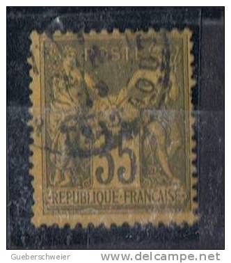 FR-CL50 - Type Sage N° 93 Oblitéré - 1876-1898 Sage (Tipo II)