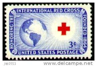 USA 1952 Scott 1016, Red Cross Issue, MNH (**) - Unused Stamps