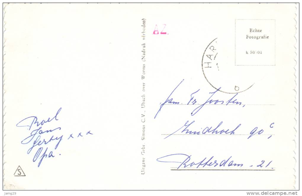 Nederland/Holland, Harderwijk, 8-luik, Ca. 1960 - Harderwijk