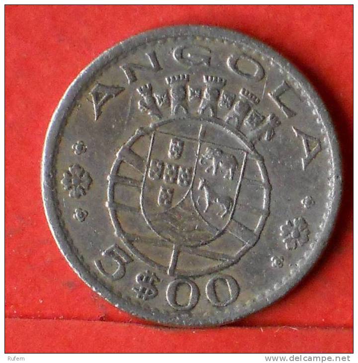 ANGOLA  5  ESCUDOS  1972   KM# 81  -    (1373) - Angola