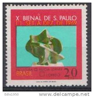 Brazil 1969 - Mi 1228 - MNH - Unused Stamps