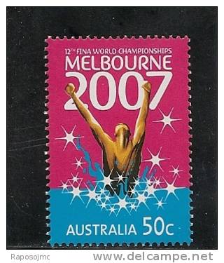 Australia 2007, Wc Natacion. - Mint Stamps