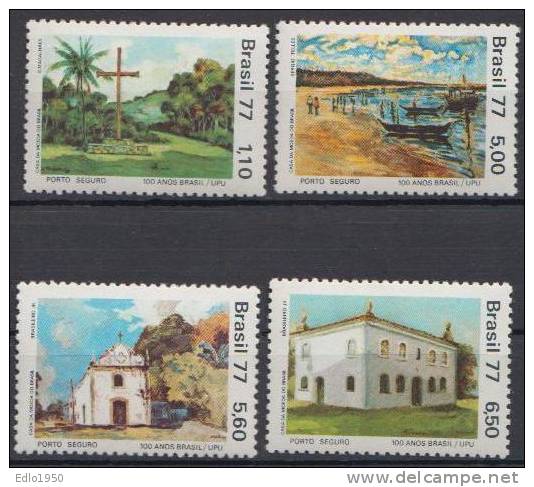 Brazil 1977- Mi 1592-95 - Art  Painting - MNH - Unused Stamps