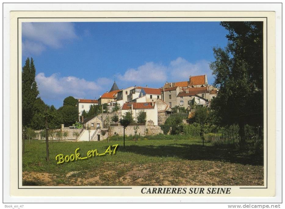 {55122} 78 Yvelines Carrières Sur Seine , Le Village - Carrières-sur-Seine